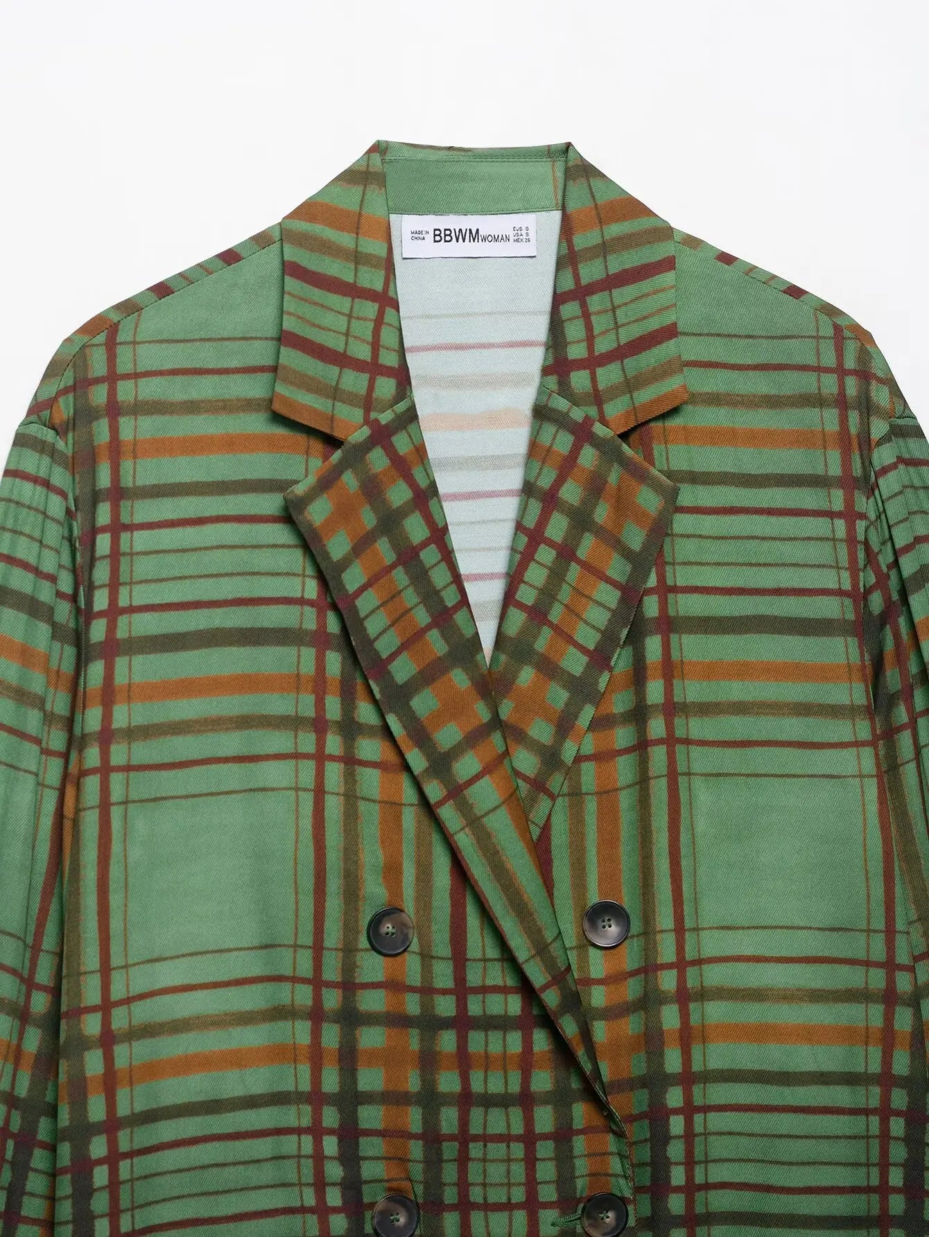 Y2K Commuting Blazer Pant 2 Piece Set Women Fashion Plaid Long Pants Suit Double Breasted Blazer Coat Top Sets For Women Outfit